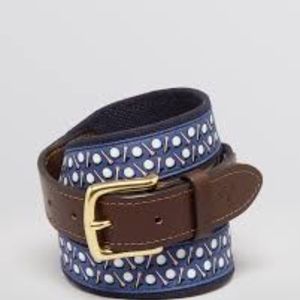 Vineyard Vines Men's Canvas Golf Themed Belt